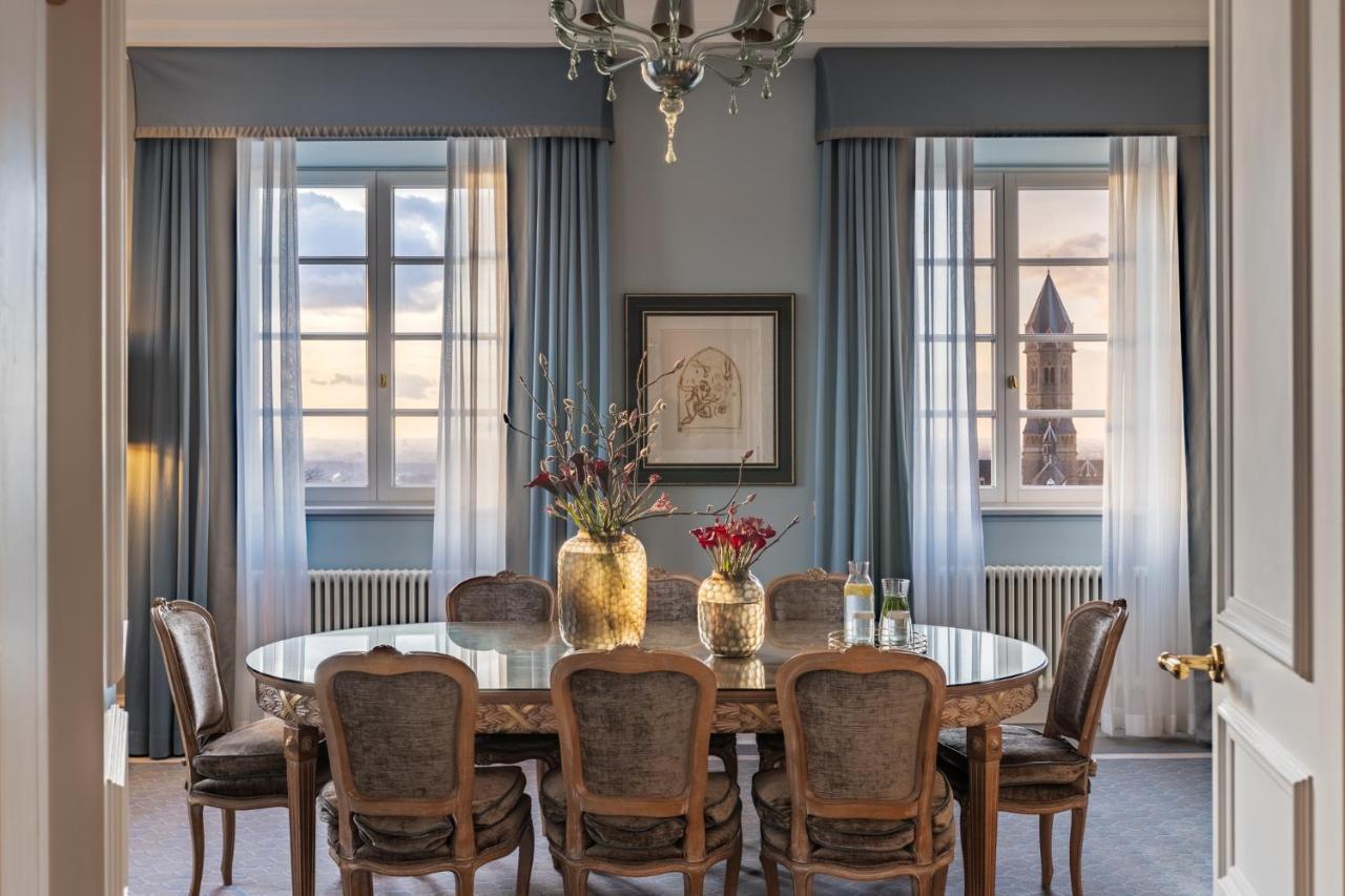 Althoff Grandhotel Schloss Bensberg Bergisch Gladbach Exteriör bild The dining room